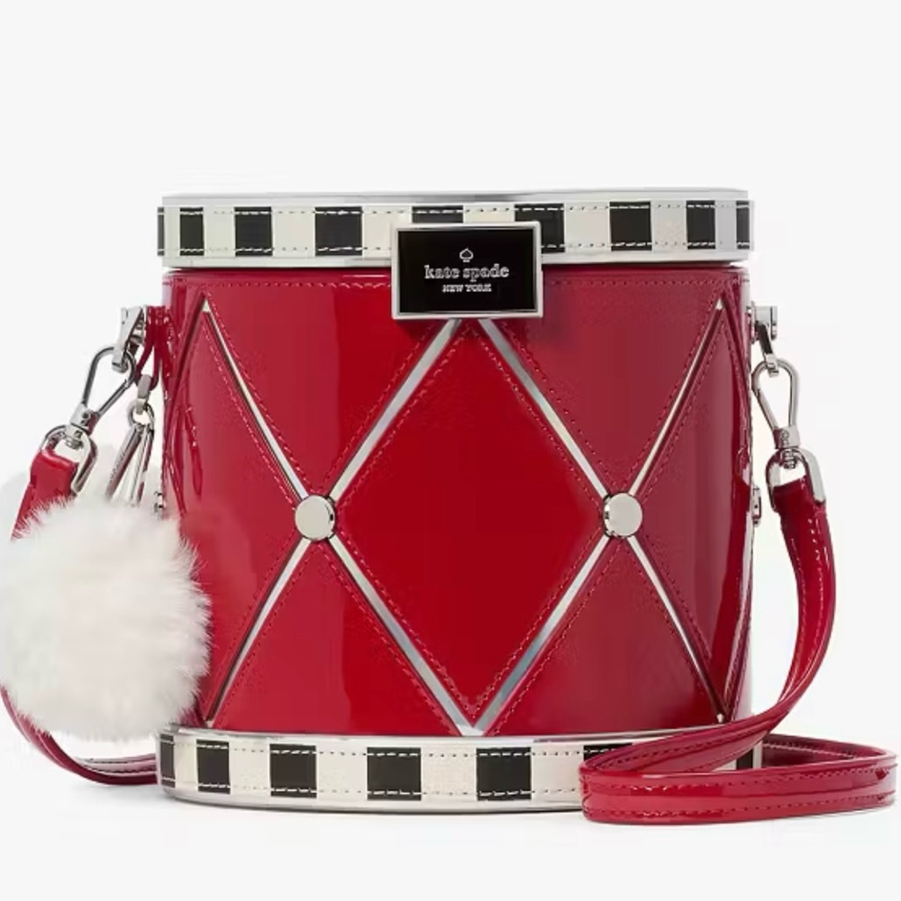 BRAND NEW Kate Spade Novelty Bag Collection - Drum Crossbody Bag